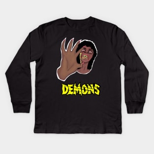 Demons Version 2 Kids Long Sleeve T-Shirt